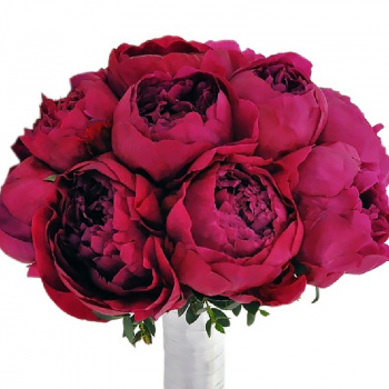 Букет невесты из 15 пионов